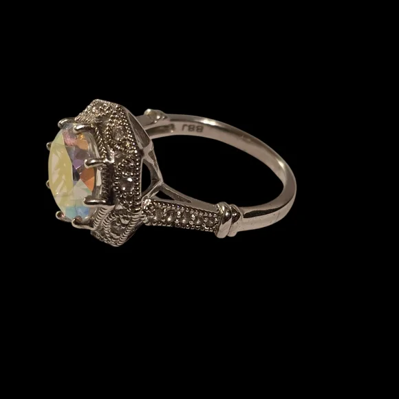 BBJ. Cyberlite .925 Sterling Silver Ring. - Picture 4 of 5